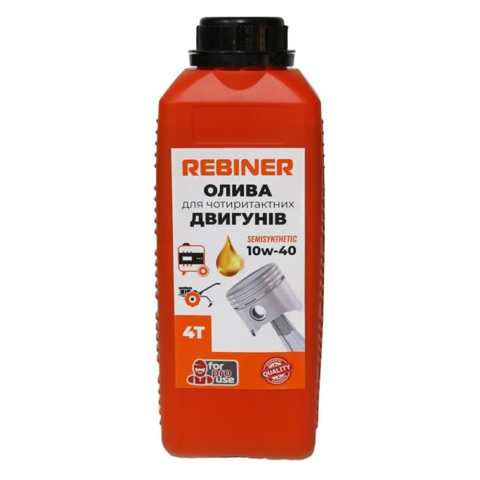 Масло для чотиритактних двигунів Rebiner 1 л