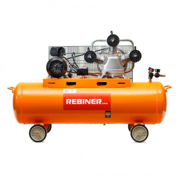 Компресор трициліндровий Rebiner 120 л (4.5 кВт, 620 л/хв, 220 В)