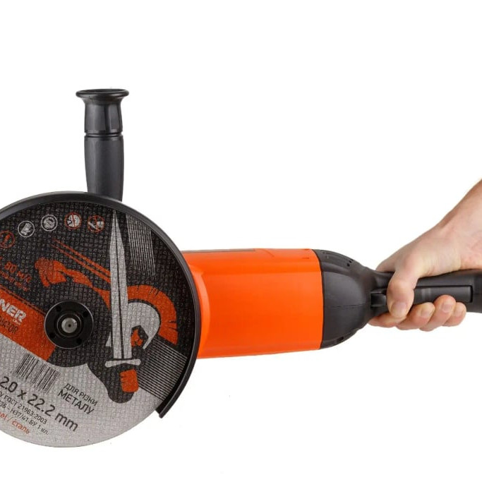 Кутова шліфмашина Rebiner RAG-2450 (230 мм)