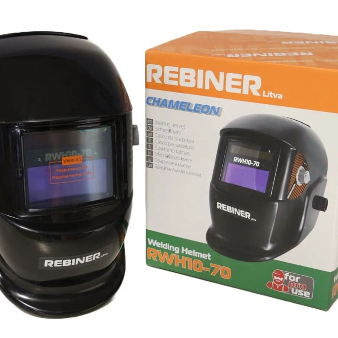 Зварювальна маска хамелеон Rebiner RWH-10-70