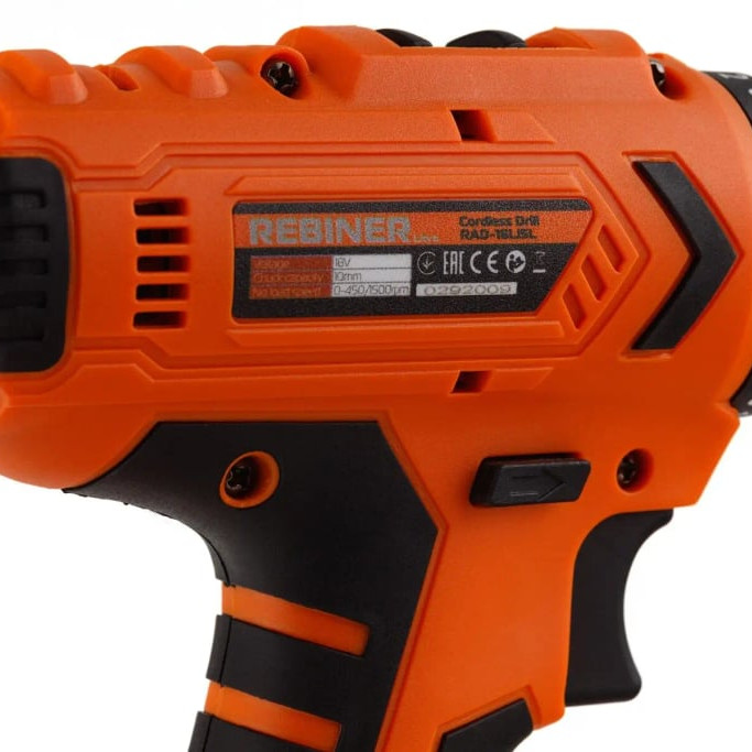 Шуруповерт акумуляторний Rebiner RAD-18LiSL