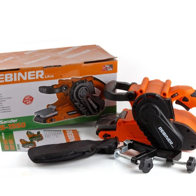 Стрічкова шліфувальна машина Rebiner RBS-1550
