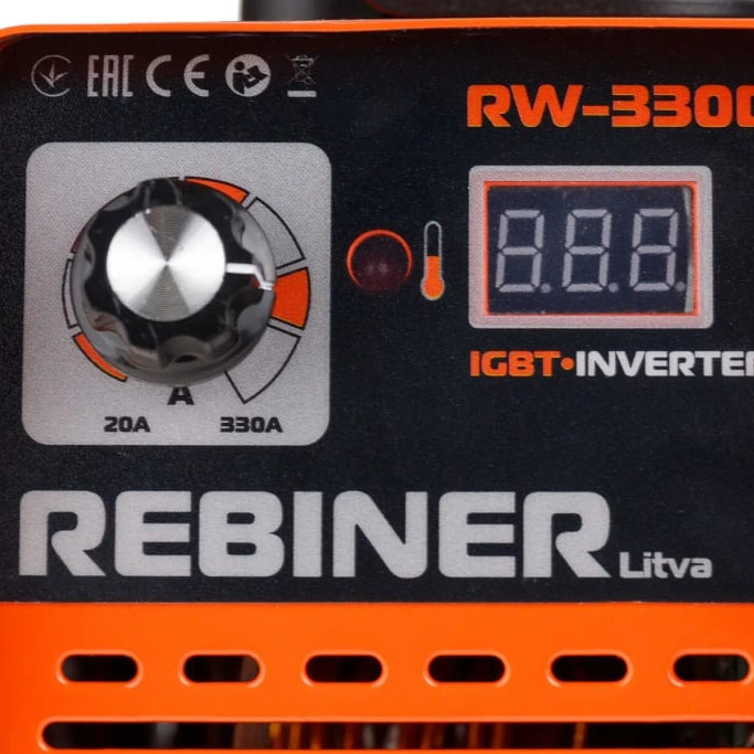 Інверторний зварювальний апарат Rebiner RW-330D