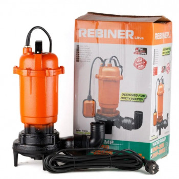 Фекальний насос Rebiner RWP-2850 з подрібнювачем (для брудної води)