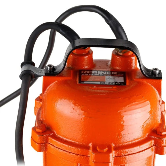 Фекальний насос Rebiner RWP-2850S з поплавком та подрібнювачем (для брудної води)