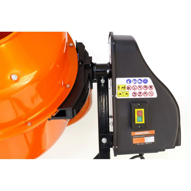 Бетонозмішувач (175л, 1200 Вт) Rebiner RCS-175/1200
