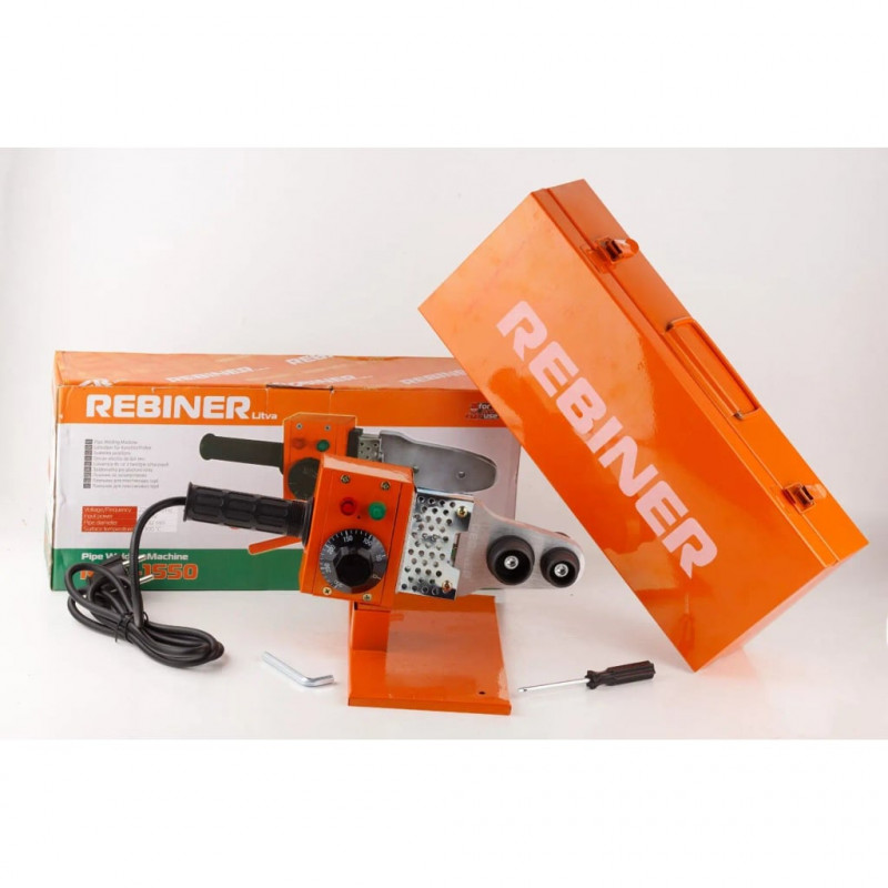 Паяльник для пластикових труб Rebiner RPL-1550