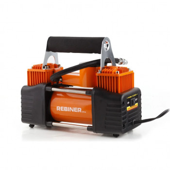 Компресор автомобільний Rebiner RAC-410 двопоршневий