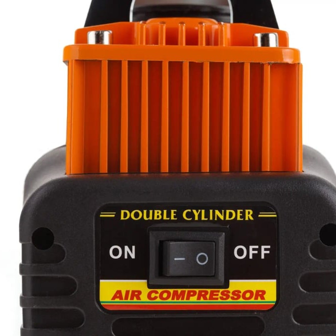 Компресор автомобільний Rebiner RAC-410 двопоршневий