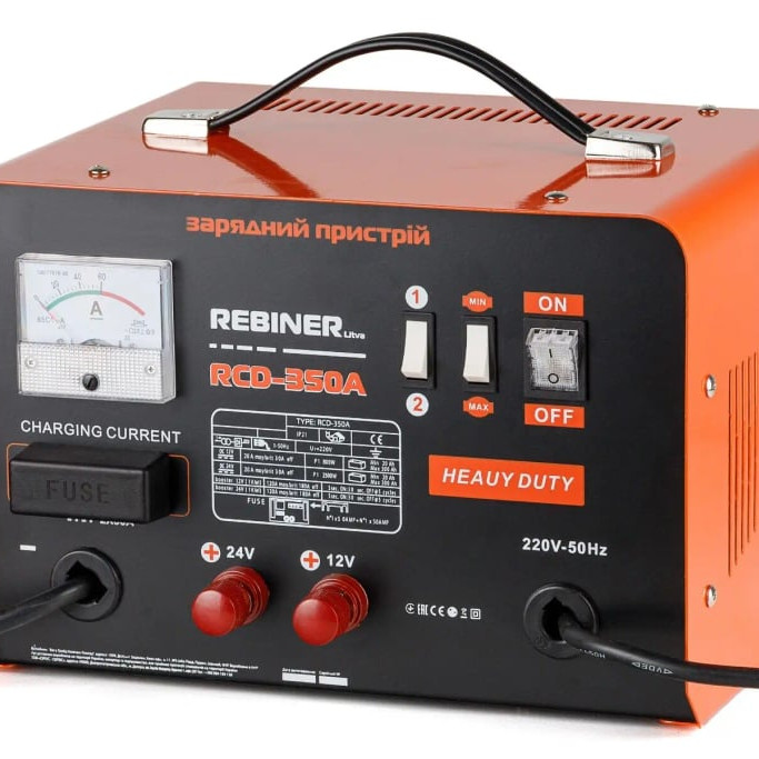 Пуско-зарядний пристрій Rebiner RCD-350A