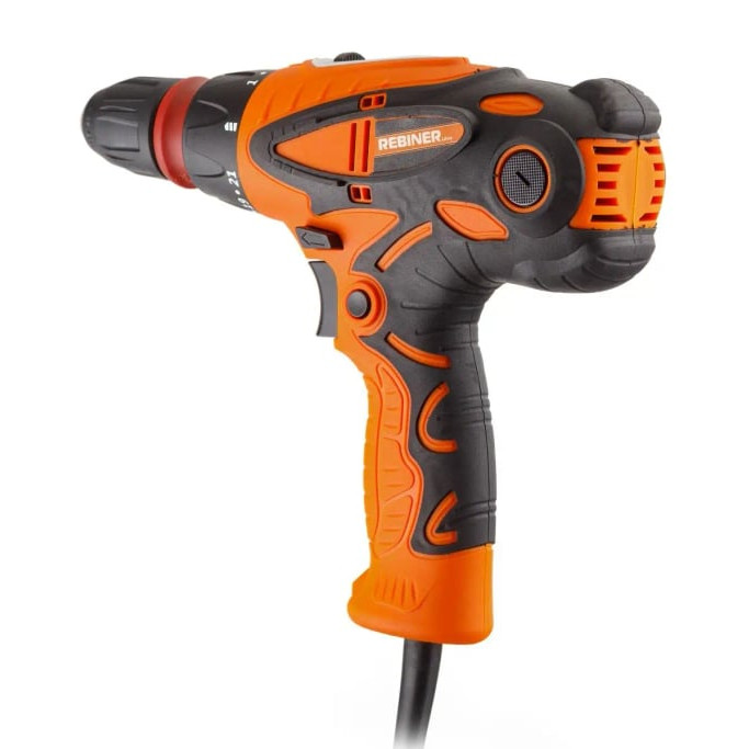 Шуруповерт мережевий Rebiner RDS-1350 DFR двошвидкісний