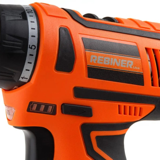 Шуруповерт акумуляторний Rebiner RAD-12LiSL DFR