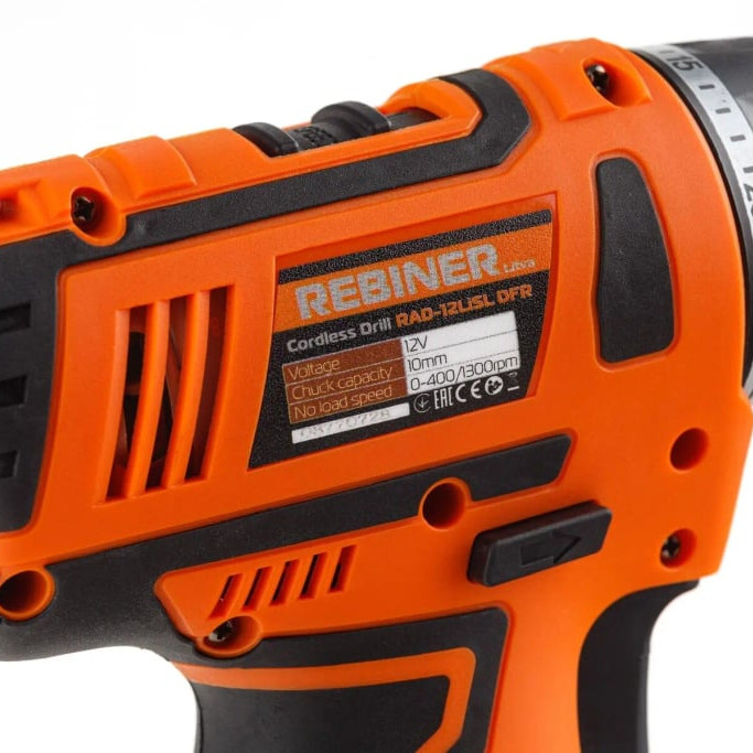 Шуруповерт акумуляторний Rebiner RAD-12LiSL DFR