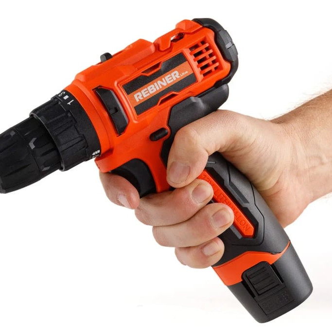 Шуруповерт акумуляторний Rebiner RAD-12LiH