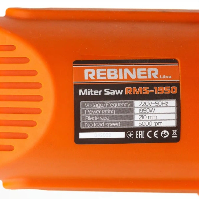 Торцювальна пила Rebiner RMS-1950