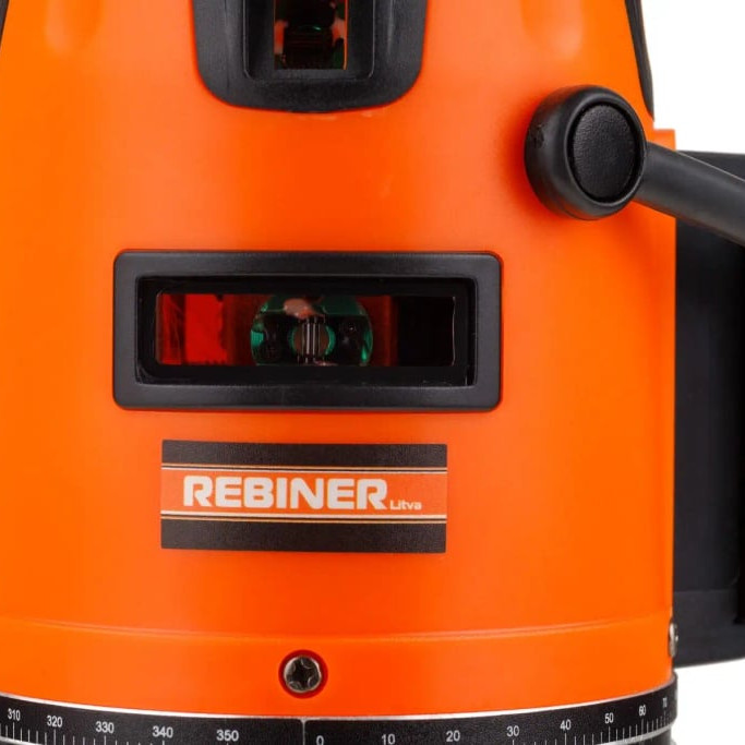 Лазерный уровень Rebiner RLE-3D (с зеленым диодом)