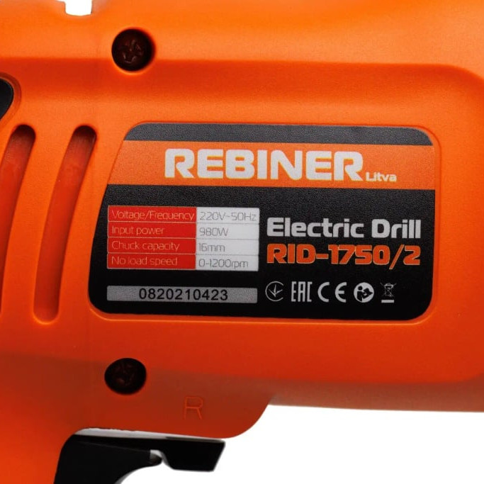 Дриль ударний Rebiner RID-1750