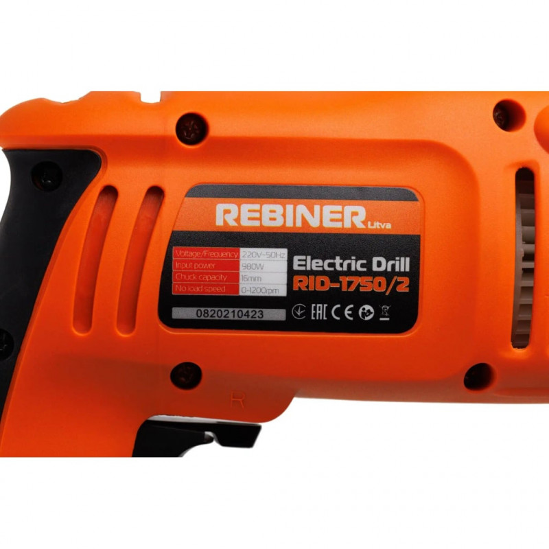 Дриль ударний Rebiner RID-1750