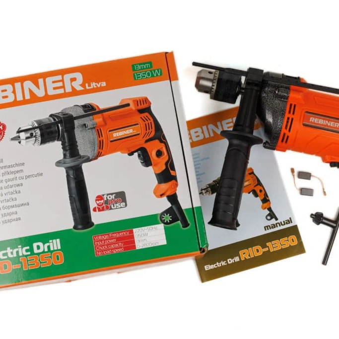 Дриль ударний Rebiner RID-1350