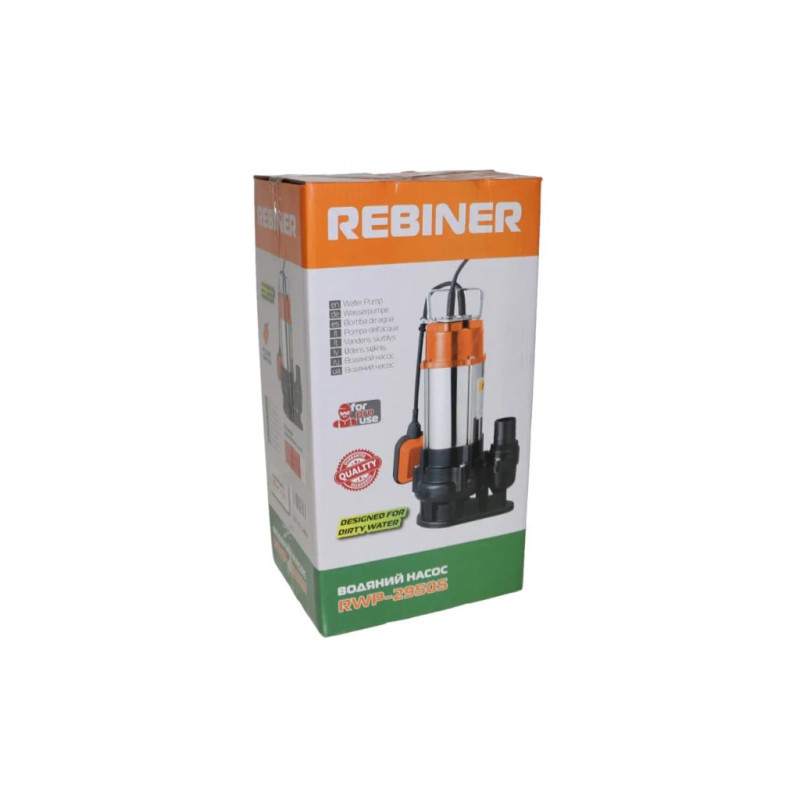 Фекальний насос Rebiner RWP-2950S з поплавком (для брудної води)