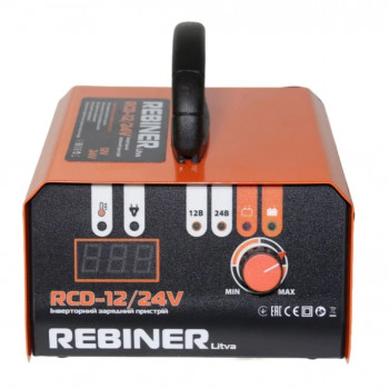 Інверторний зарядний пристрій Rebiner RCD-12/24V