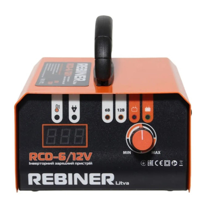 Инверторное зарядное устройство Rebiner RCD-6/12V