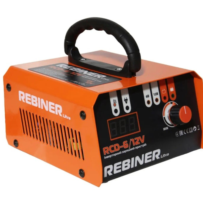 Инверторное зарядное устройство Rebiner RCD-6/12V