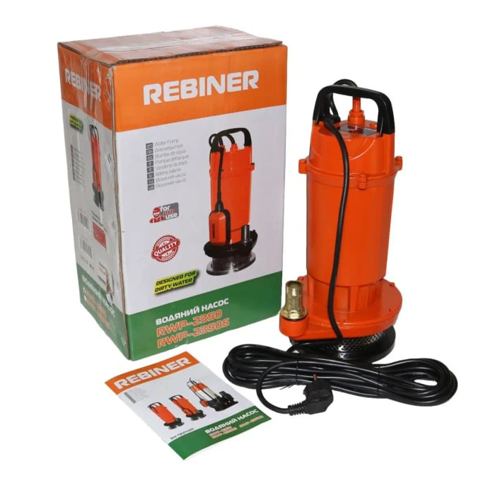 Дренажний насос Rebiner RWP-2350 (для чистої води)