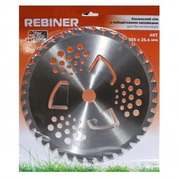 Диск для мотокосы Rebiner RCK 255 40/3T